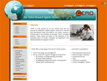 Tablet Screenshot of cemo.fr
